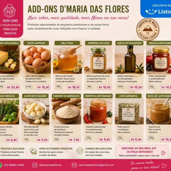 Add-ons D'Maria das Flores